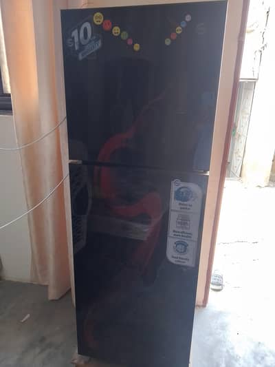 PEL PRGD-2200 Red Blaze Glass Door Refrigerator for sale.