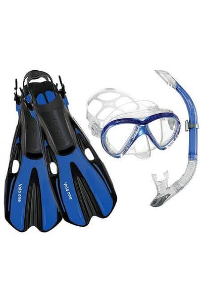 snorkel fins set