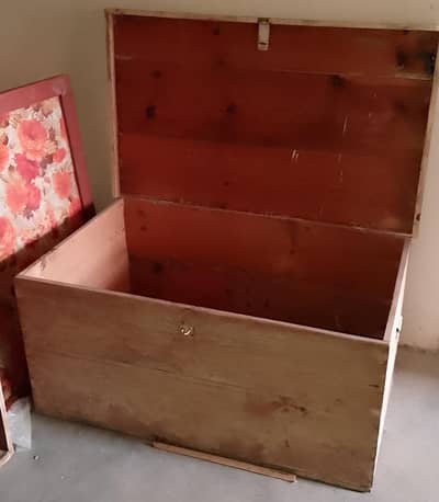wooden paiti. storage box