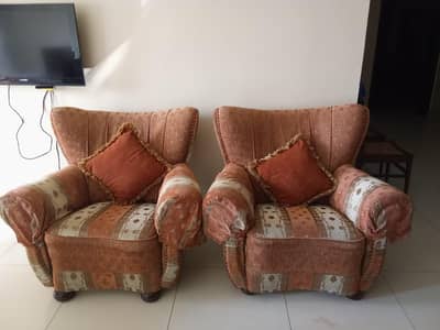 Used 5-Seater Sofa Set for Sale – Good Condition