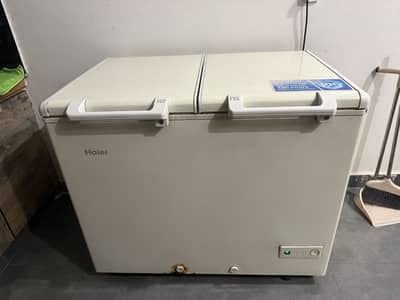 Haier 11.5 Cubic feet - Double Door - Neat and Clean - Working Fine
