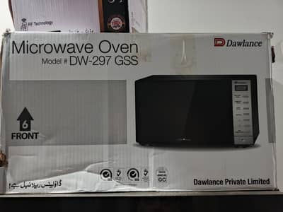 For Sale – Dawlance Microwave Oven DW-297 GSS