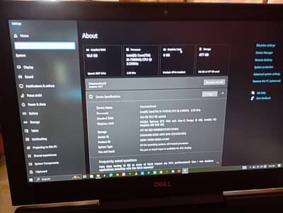laptop Dell 7300