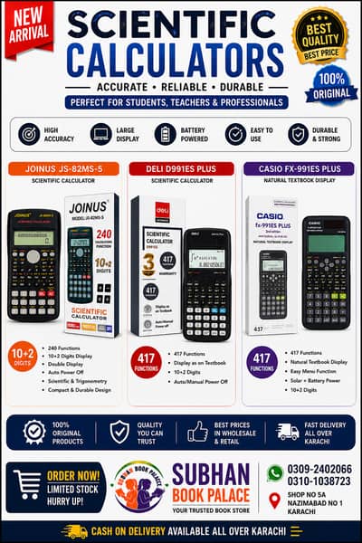 Scientific Calculator | Karachi