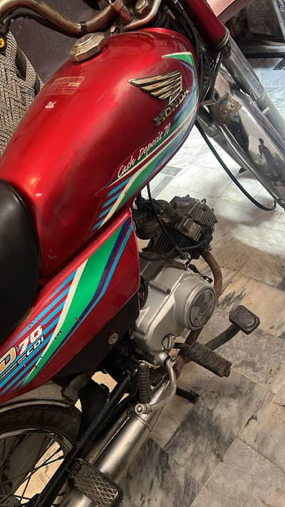 Cd 70 2016 model good bike bio matric available
