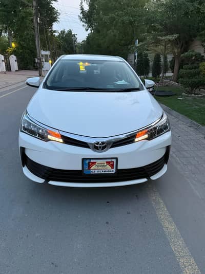 Toyota Corolla Gli automatic super white