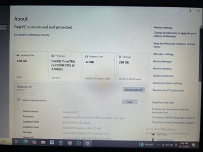Lenovo Thinkpad X220 core i5