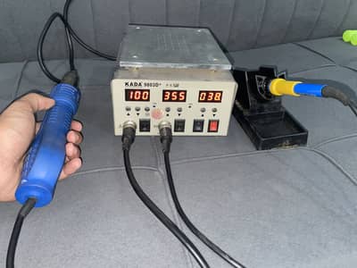 KADA 3-in-1 Mobile Repairing Workstation (Hot Air + Iron + Separator)