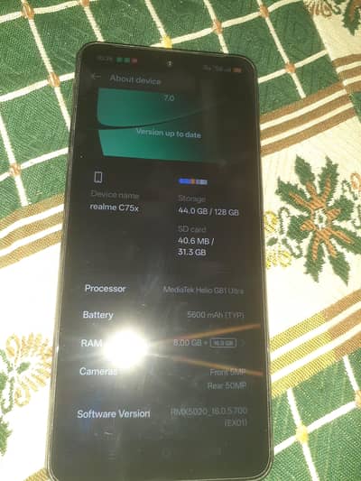 Realme C75x