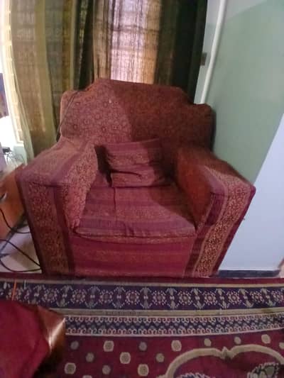 sofa set and tables chairs