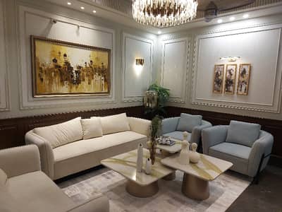 10 Marla Elegant Brand New Facing Park , Furnished House For Sale.  Prime Location Near To Imtiaz Store