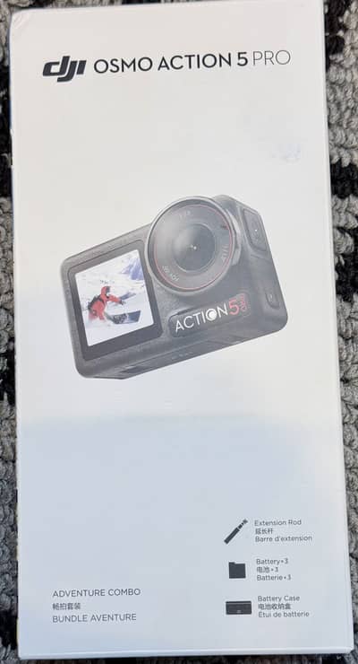 Dji Osmo Action 5 Pro Adventure Combo New