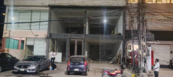 Link MM Alam Road 3300 sqft double story marble flooring