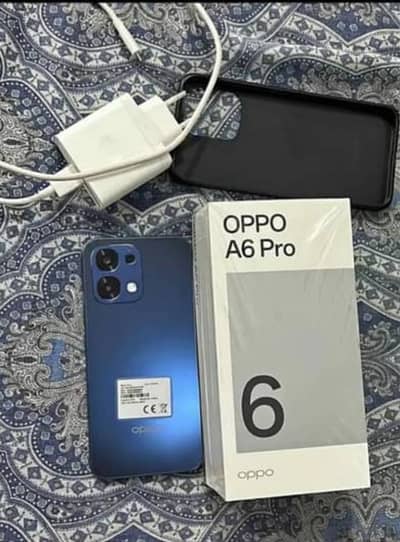 OPPO A6 pro 8 128 full box 8 by 10 condition