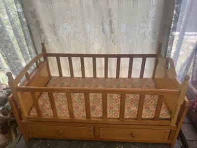 Baby Cot and Swing