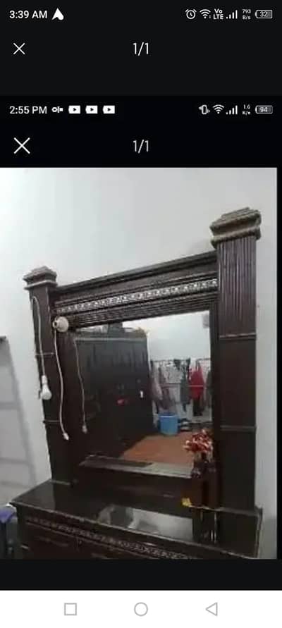 dressing table