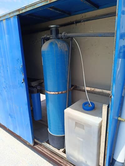 Water Softener Plant / FRP Tank 1354 for Bore Water Treatment