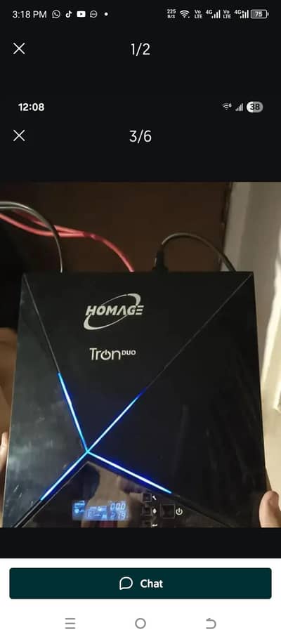 homage ups 12 wolte  1000 wate