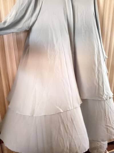Mint Green Umbrella Abaya