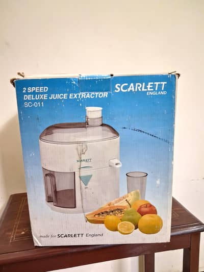 SCARLETT DELUXE JUICER EXTRACTOR