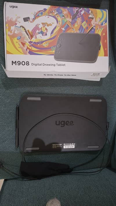 Graphic tablet ugee m908 with 6 month warranty(best for drawing etc