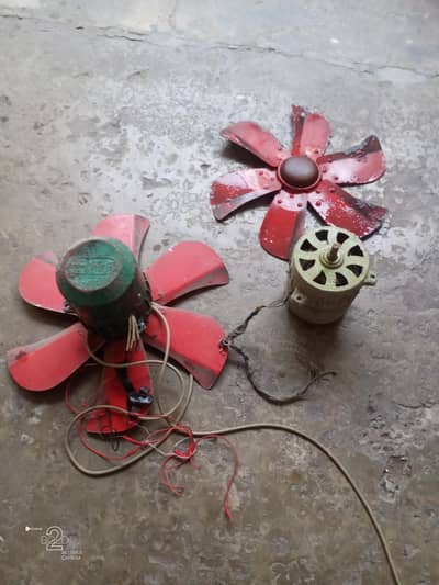 motor and fan
