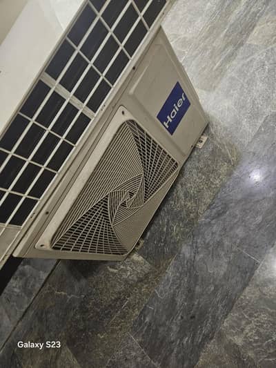 haier inverter ac 1.5 ton with 20 feet pipe