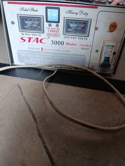 STAC stabelizer for sale 3000 watts