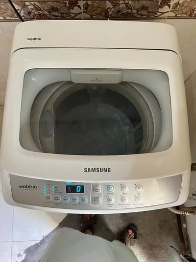 Samsung one touch washing machine