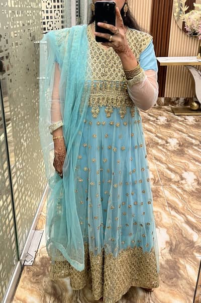 Chiffon ready to wear full maxi