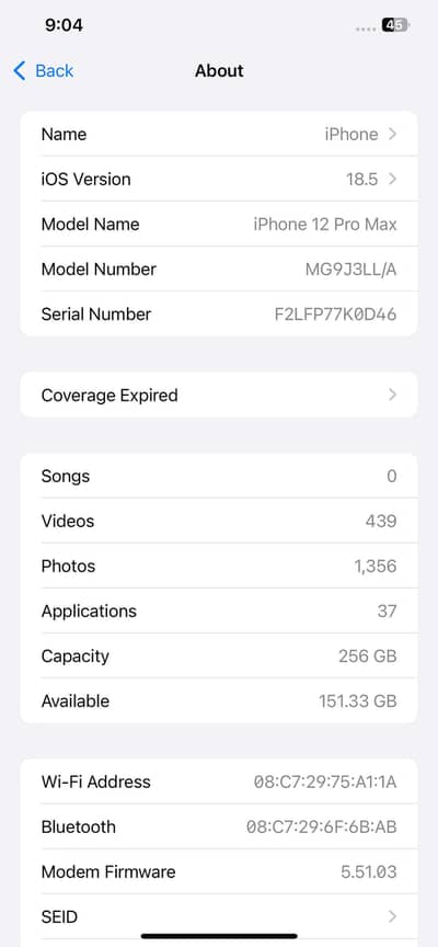 Apple iPhone 12 Pro Max