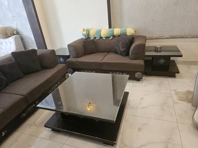 sofa and table