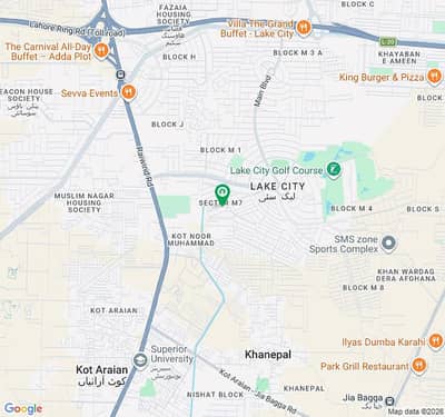 M7A - 7 MARLA PLOT FOR SALE