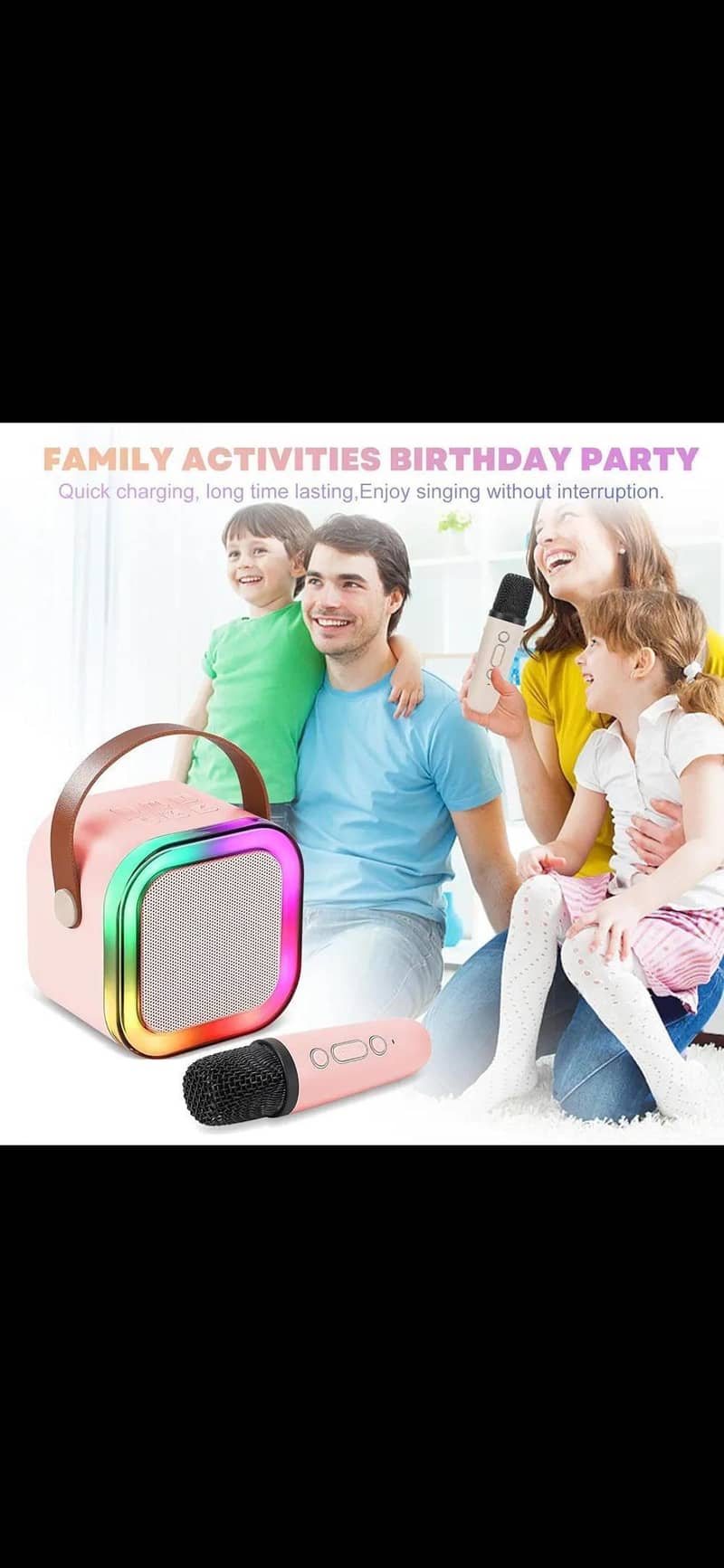 Partable LED wireless speaker 1
