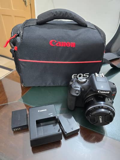 Canon 2000D/Rebel T7 with 50mm lens