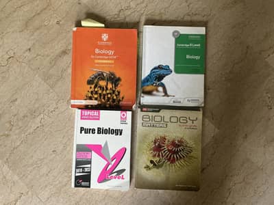 O level and igcse books for all sciences Urdu , math and English .