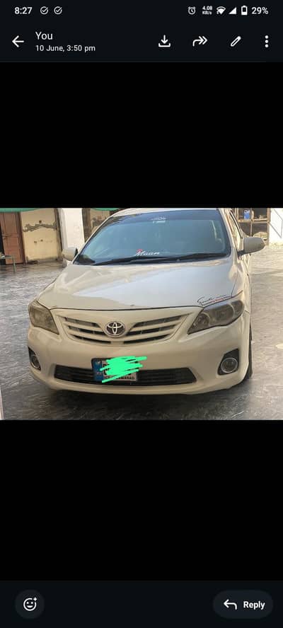 Toyota Corolla XLI 2010 converted GLI