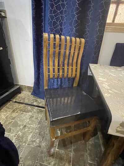 Dining table with chairs