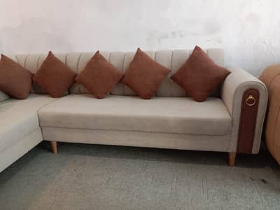 L shaped corner/7seter tawal fabric