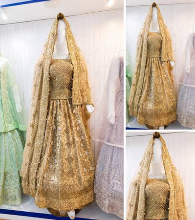 one time used havy embroidery lehenga