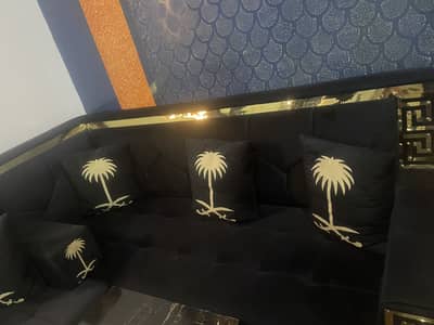Sofa with centre table