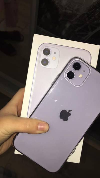 Apple iPhone 11 white color all ok with box CASH on delivery