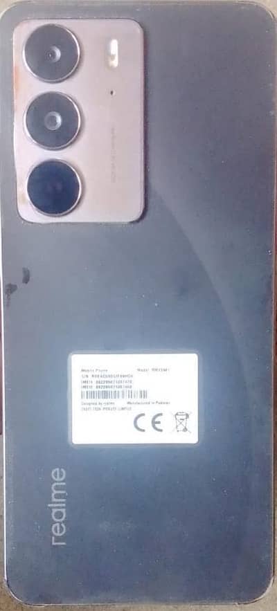 Realme C75 (Storm Black 256GB + 8GB)