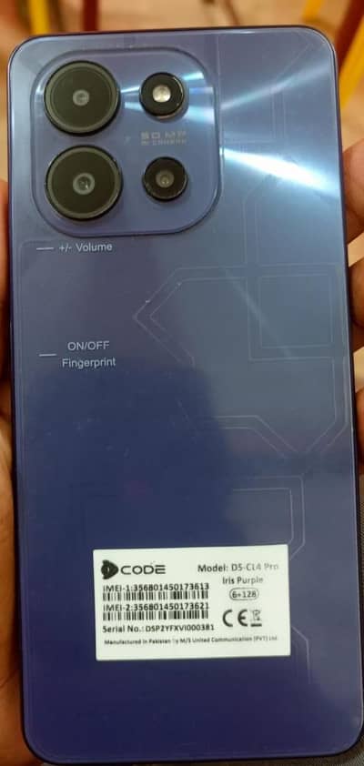 Dcode Cygnal 4 Pro Sapphire Blue Without Box (6GB/128GB)