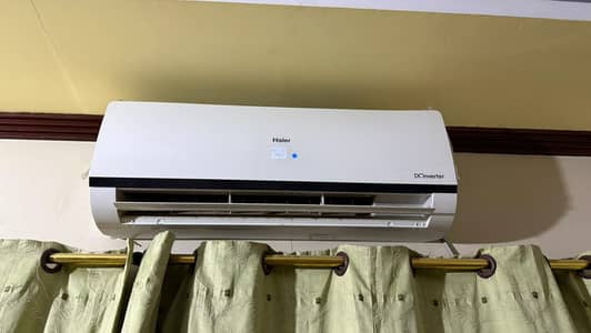 chance deal haier 1.50 ton AC split invator just like new