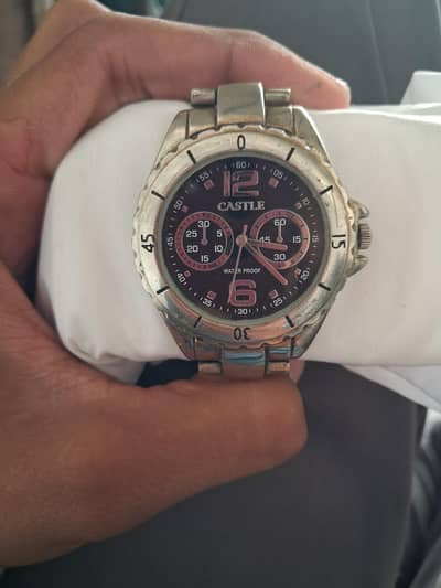 metal watch