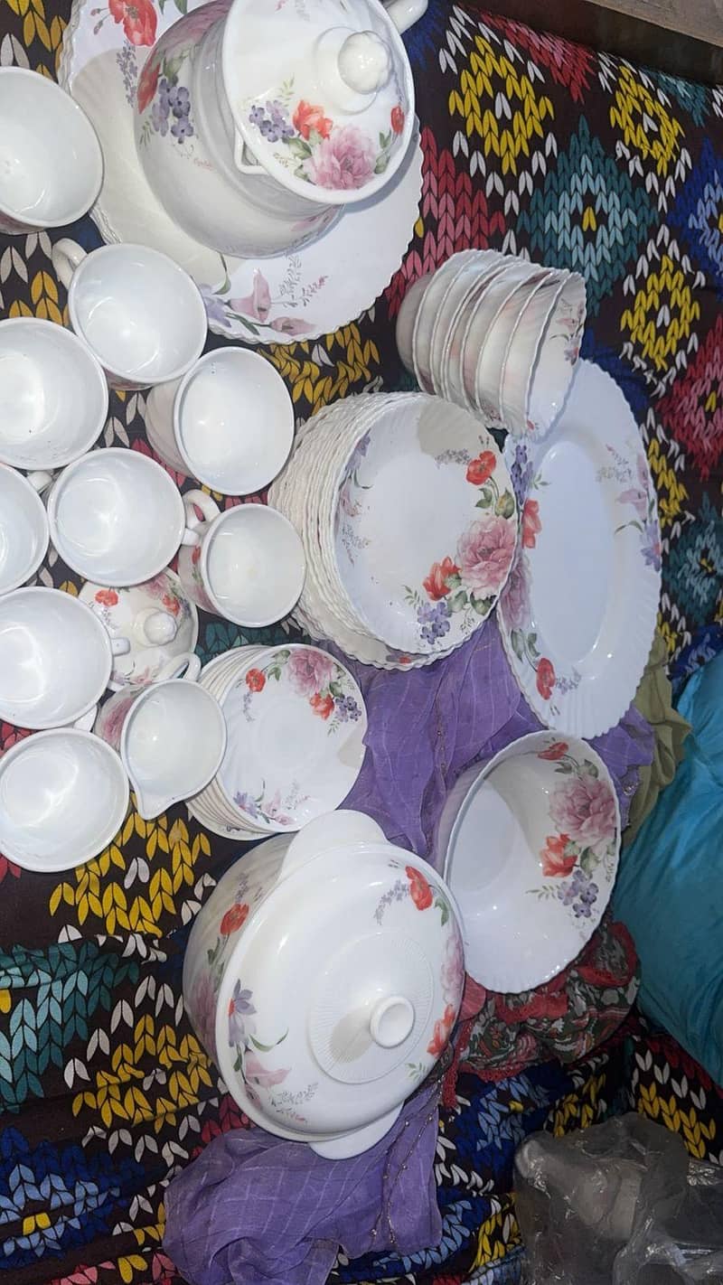 pathar set (ceramic dinner set) 3