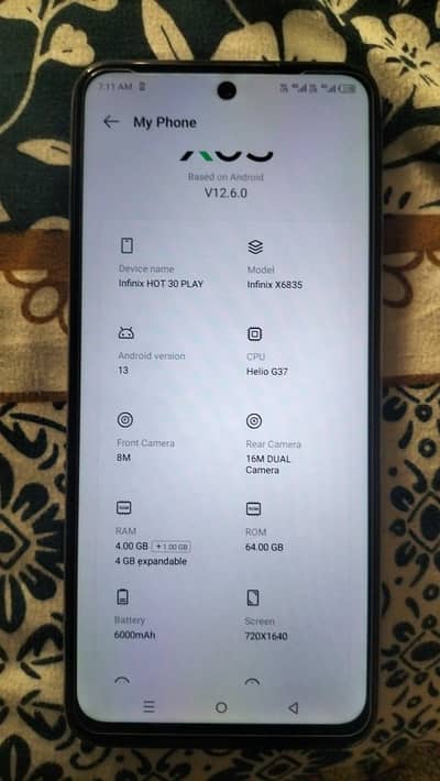 Infinix Hot 30 Play