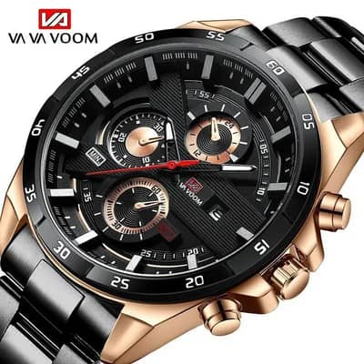 VA VOOM Men's watch and waterproof