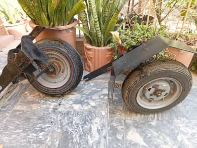 Motorbike Side Balancing Wheels